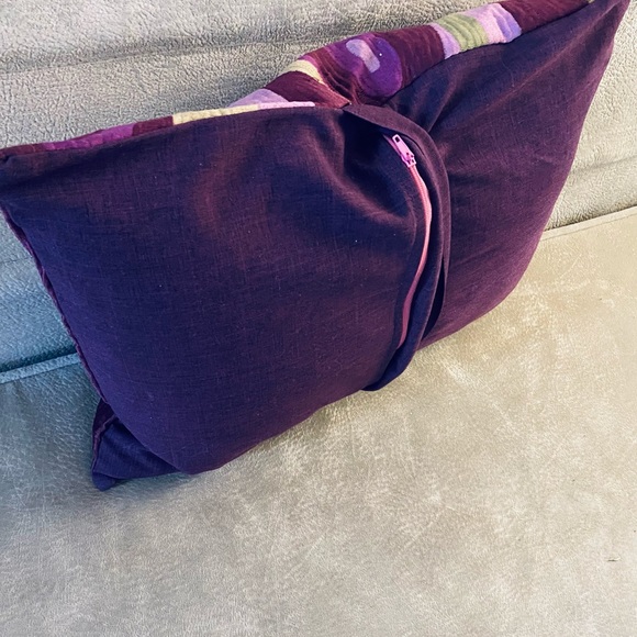 Rare & Retro Purple Swirl Pottery Barn Pillow Case - Picture 12 of 16
